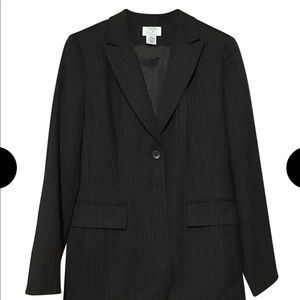 LOFT Anne Taylor suit set blazer size 4 pants 6